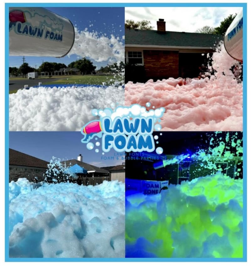 Lubbock Texas Foam Party service, dance party, full service foam party entertainment
